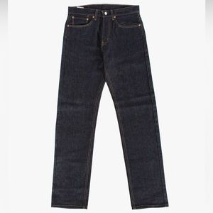 LEVI 505 STRAIGHT LEG DARK WASH JEANS (31x34)